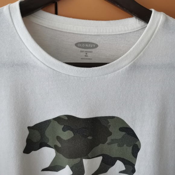 OLD NAVY Soft-Washed Logo-Graphic Tee for Men (M Tall) - Picture 6 of 8